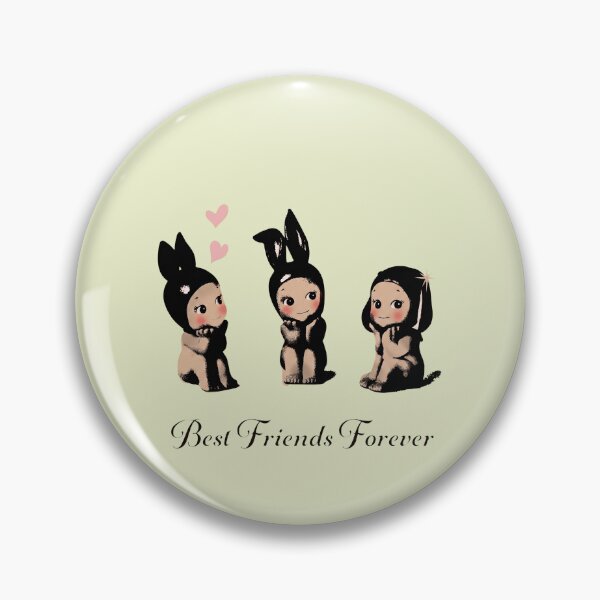 Item preview, Best Friends Forever Bunny Girls designed and sold by crawfordgodfrey.