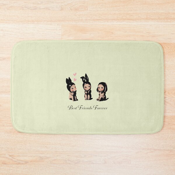 Item preview, Best Friends Forever Bunny Girls designed and sold by crawfordgodfrey.