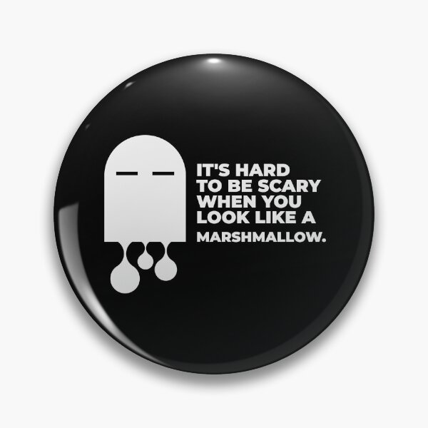 Item preview, Hard To Be Scary Marshmallow | Funny Ghost Humor designed and sold by offquote. by nttglyphs.