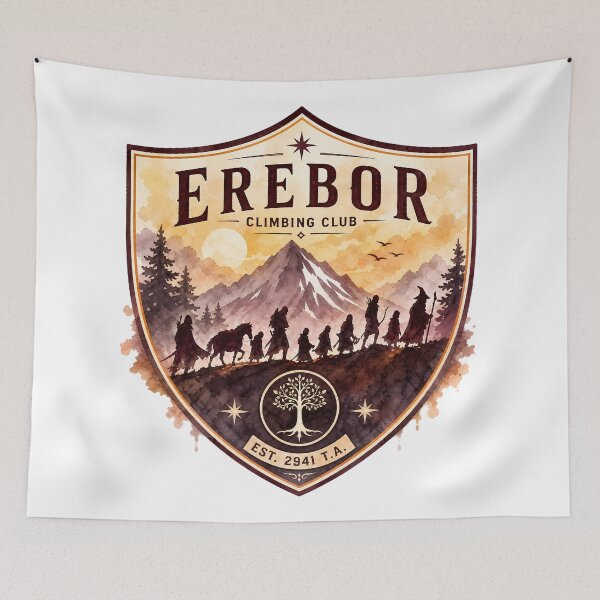 Item preview,  Erebor Climbing Club designed and sold by FrontierCosmic.