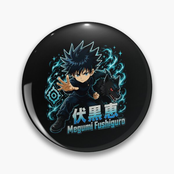 Item preview, Megumi Fushiguro Shikigami designed and sold by CampfieldliArts.