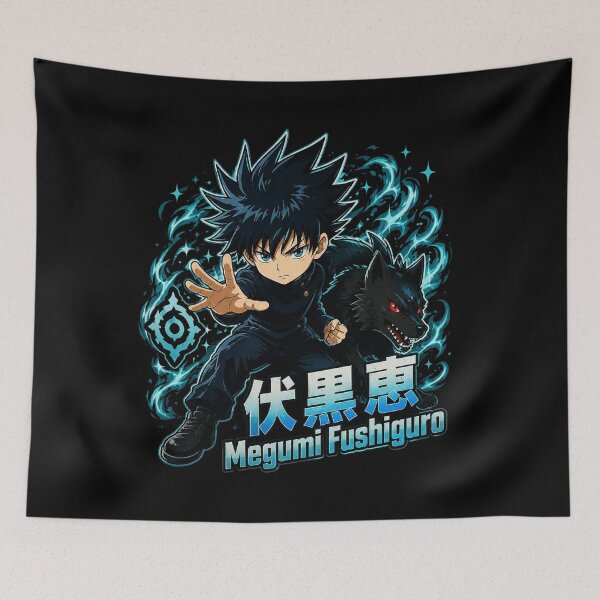 Item preview, Megumi Fushiguro Shikigami designed and sold by CampfieldliArts.