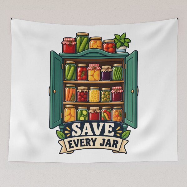 Item preview, Save Every Jar Modern Balkan Household Humor designed and sold by OfficialBalkan.