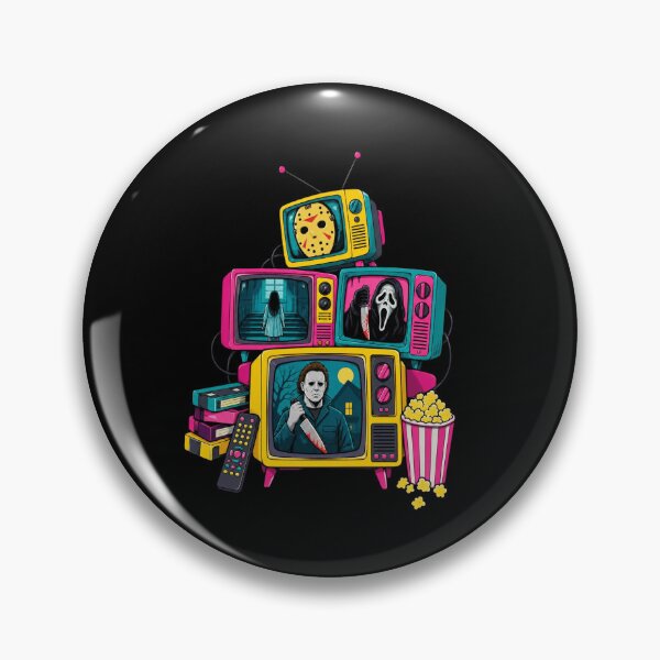 Item preview, Retro Horror TV Stack designed and sold by cdenning1988.