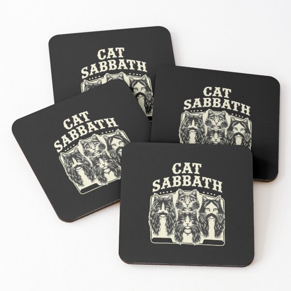 Item preview, Cat Sabbath Rock Band Feline Parody designed and sold by CARLOSWILLA.