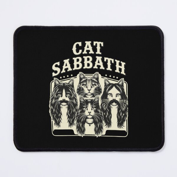 Item preview, Cat Sabbath Rock Band Feline Parody designed and sold by CARLOSWILLA.