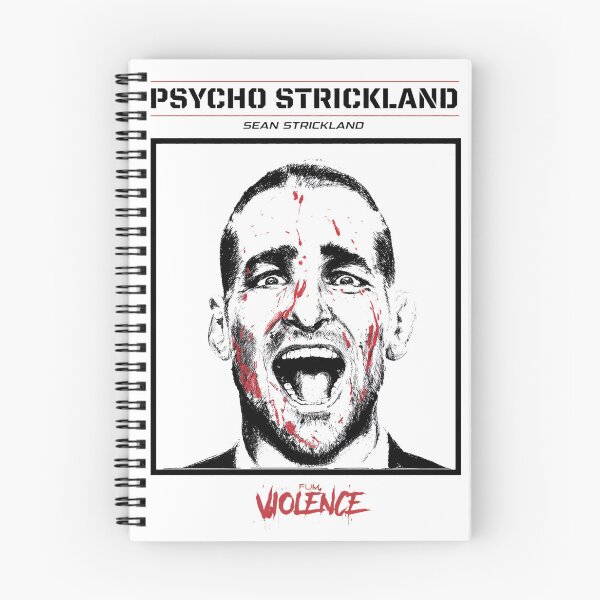 Item preview, Psycho Strickland MMA Fighter Intense Portrait designed and sold by TERESTERKE.