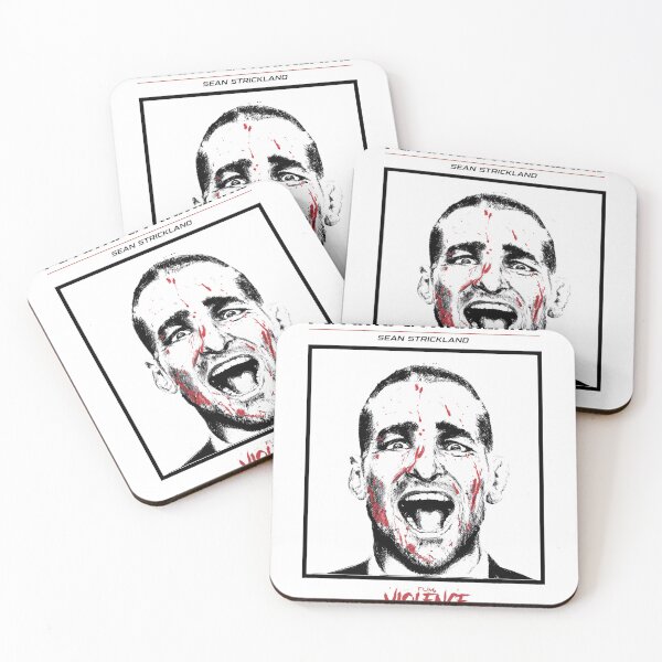Item preview, Psycho Strickland MMA Fighter Intense Portrait designed and sold by TERESTERKE.