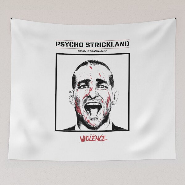 Item preview, Psycho Strickland MMA Fighter Intense Portrait designed and sold by TERESTERKE.