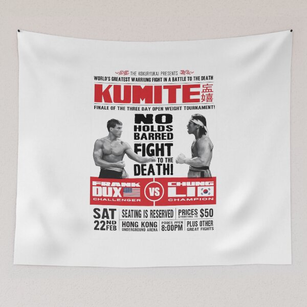 Item preview, Kumite Tournament Final Fight Poster designed and sold by TERESTERKE.