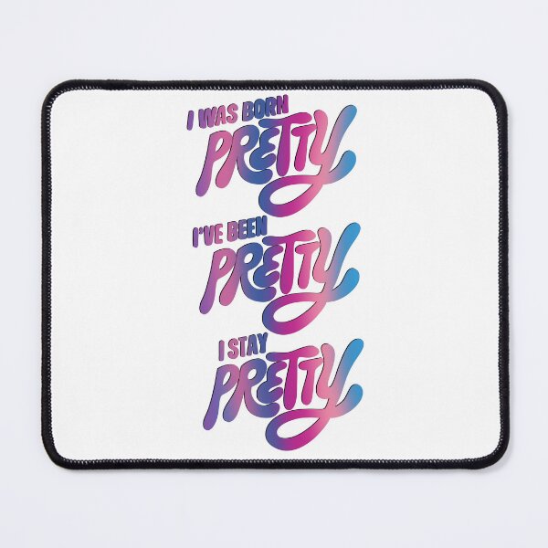 Item preview, Hudson Williams QUOTE I was Born PRETTY designed and sold by baranskini.