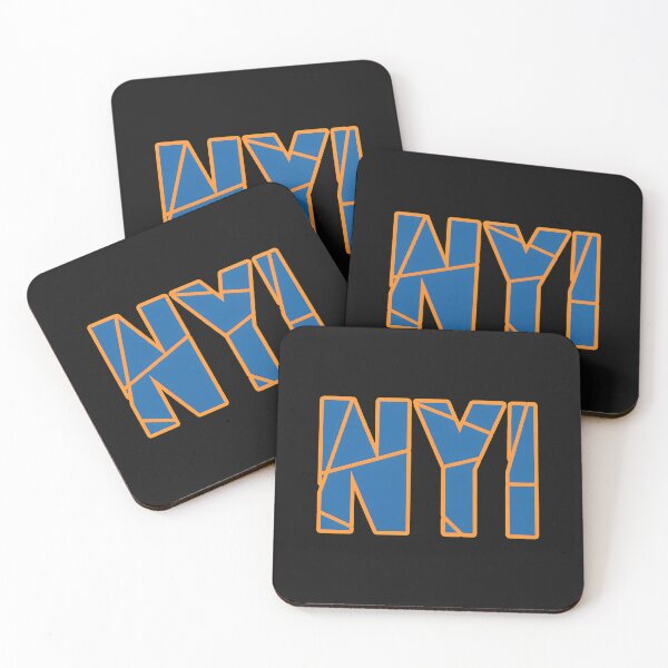Item preview, NYI Fragmented Bold Blue Orange Urban Style designed and sold by kaylasayers.