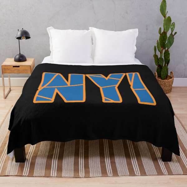 Item preview, NYI Fragmented Bold Blue Orange Urban Style designed and sold by kaylasayers.