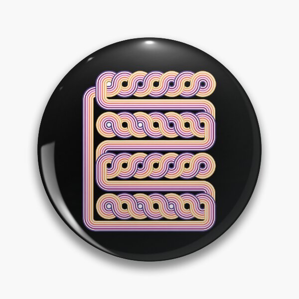 Item preview, Retro Loop Pattern Abstract Art designed and sold by helencacu.