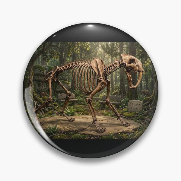 Item preview, sabre tooth cat designed and sold by GAWPAWshop.