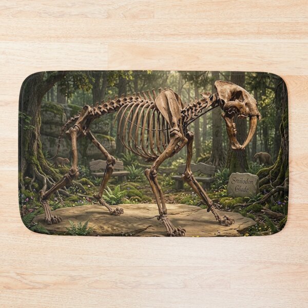 Item preview, sabre tooth cat designed and sold by GAWPAWshop.