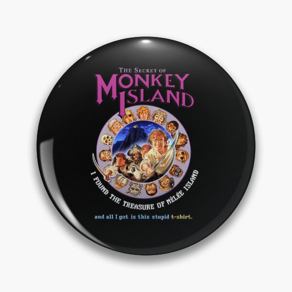 Item preview, Monkey Island - I Found The Treasure Of Melee Island  designed and sold by Akbarudi.