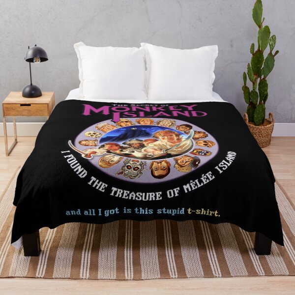 Item preview, Monkey Island - I Found The Treasure Of Melee Island designed and sold by Akbarudi.