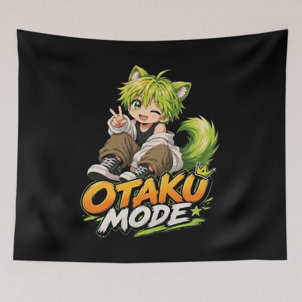 Item preview, Otaku Mode Cat Boy designed and sold by ChanelHowell.