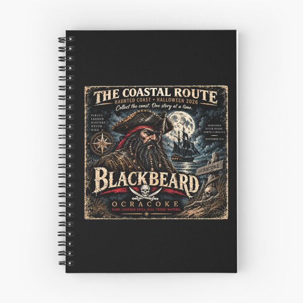 Item preview, Blackbeard — Haunted Coast Ocracoke Legend designed and sold by The Coastal Route.