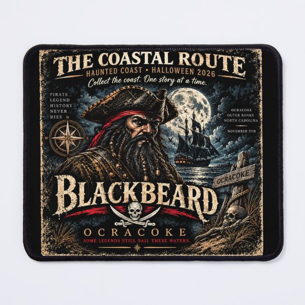 Item preview, Blackbeard — Haunted Coast Ocracoke Legend designed and sold by The Coastal Route.