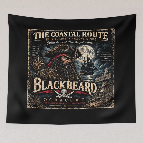 Item preview, Blackbeard — Haunted Coast Ocracoke Legend designed and sold by The Coastal Route.