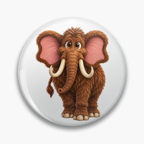 Item preview, Wooly Mammoth Cartoon designed and sold by Scott Hayes.