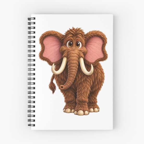 Item preview, Wooly Mammoth Cartoon designed and sold by Scott Hayes.