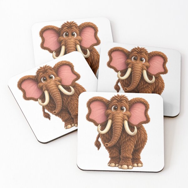 Item preview, Dibujo animado del mamut lanudo designed and sold by Scott Hayes.