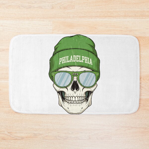 Item preview, Philly Skull Beanie Shades Retro Graphic Tee designed and sold by yabrookings.