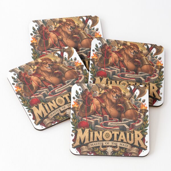 Item preview, Minotaur Guardian of the Greek Labyrinth designed and sold by MarlicShop.