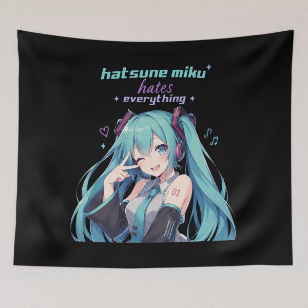 Item preview, Hatsune Miku Hates Everything designed and sold by ChanelHowell.
