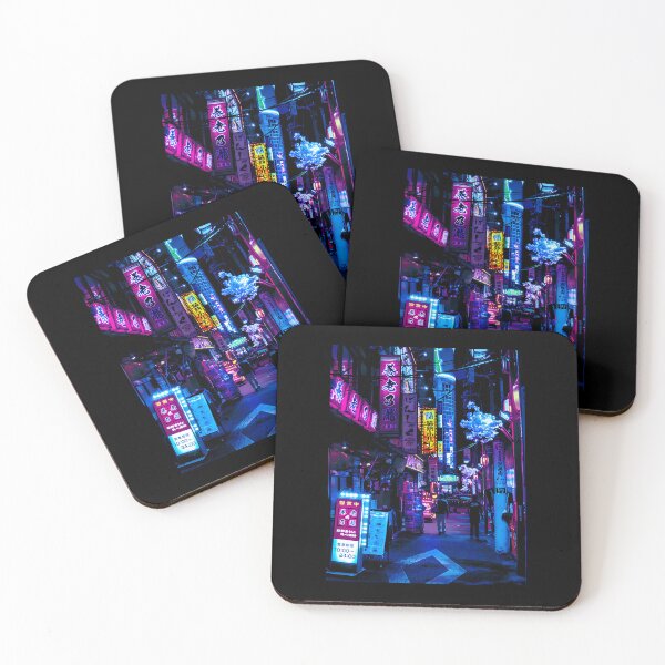 Item preview, Blue Tokyo Alleys designed and sold by Kehabouter.