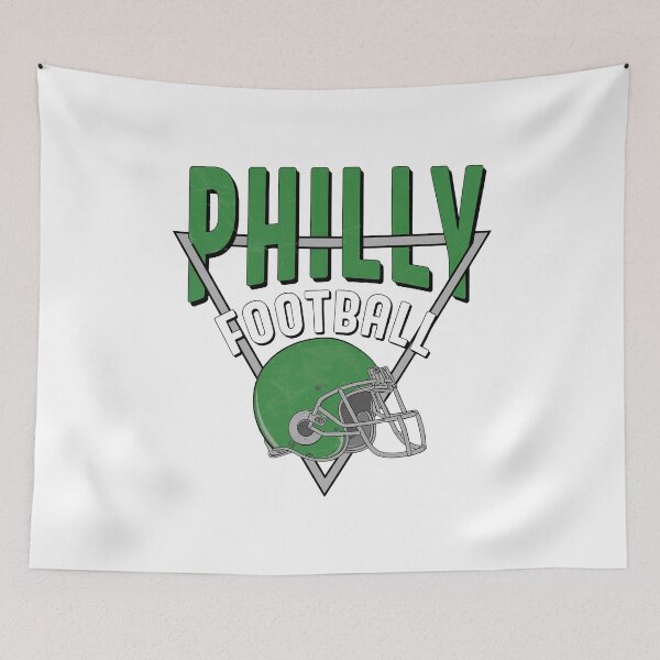 Item preview, Philly Football Retro Helmet Graphic Tee designed and sold by nmcpherson.