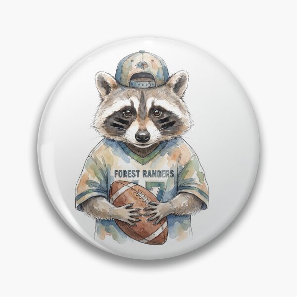 Item preview, Raccoon Fantasy Football designed and sold by Roy & Tiffany.