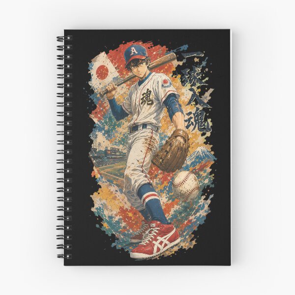 Item preview, Japanese Anime Baseball Player Splatter Art designed and sold by TERESTERKE.