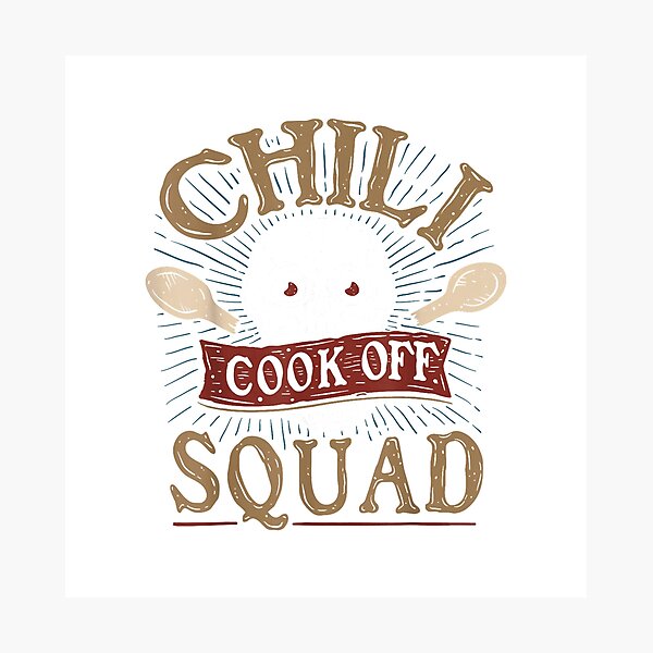 Item preview, Chili Cook Off Squad Cooking Competition Team Award T-Shirt designed and sold by josumitofc.