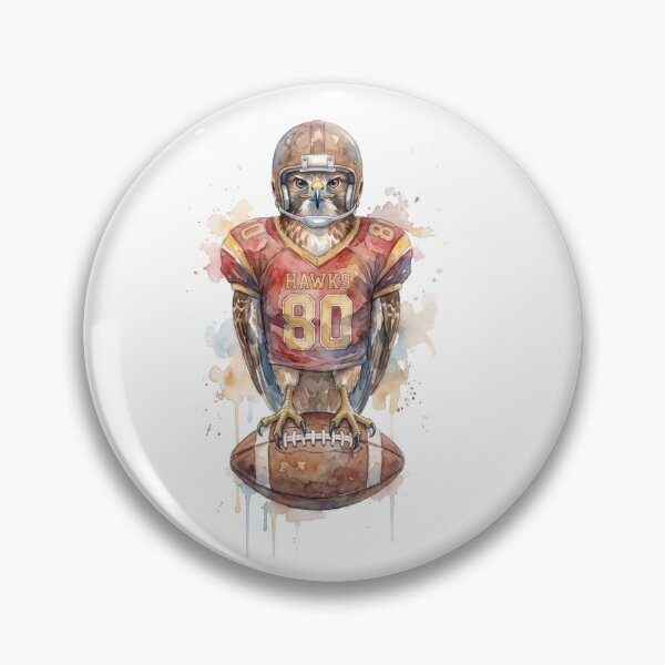 Item preview, Hawk Football Player designed and sold by Roy & Tiffany.