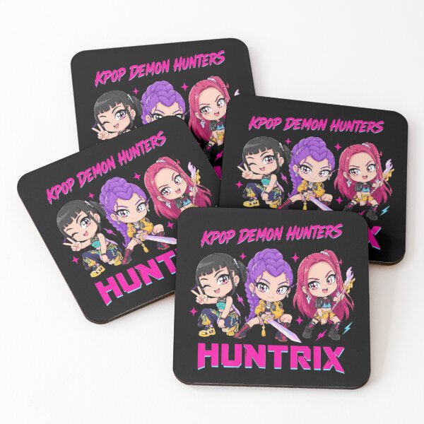 Item preview, Huntrix Chibi Trio designed and sold by CharlieBurrell.