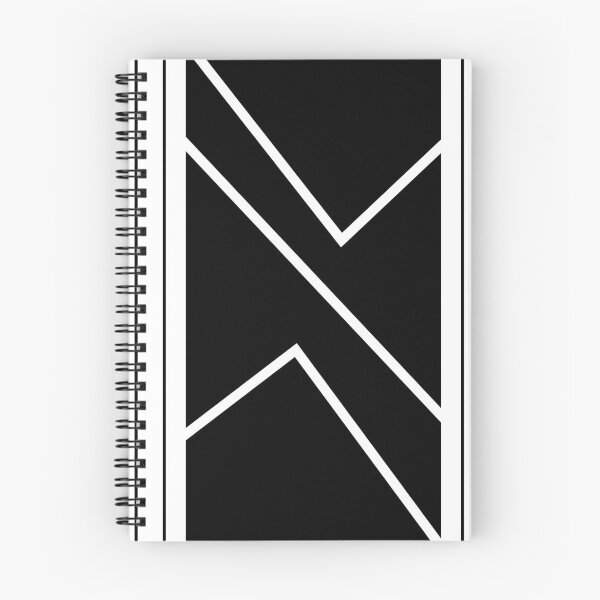 Item preview, Chevron Slice Black on White - Abstract Art designed and sold by Sheldon Stewart.