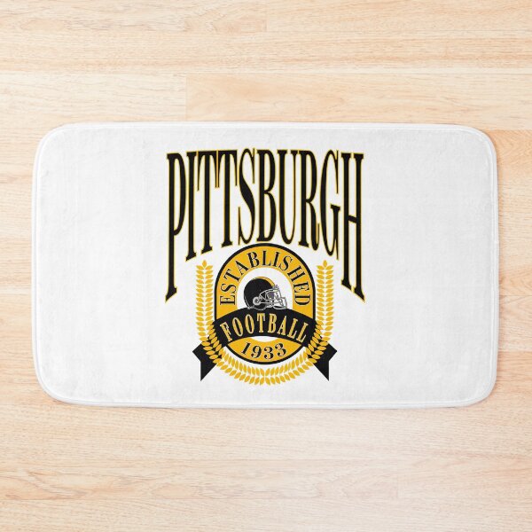 Item preview, Vintage Pittsburgh Football Established Crest Tee designed and sold by eholycross.