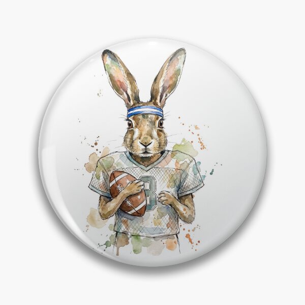Item preview, Hare Football Receiver designed and sold by Roy & Tiffany.