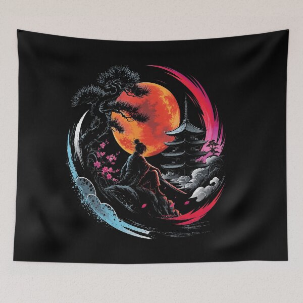 Item preview, Moonlit Samurai designed and sold by Charles-Garrett.