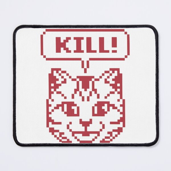 Item preview, Pixel Cat KILL! Retro Gaming Style designed and sold by llaRudicil8.