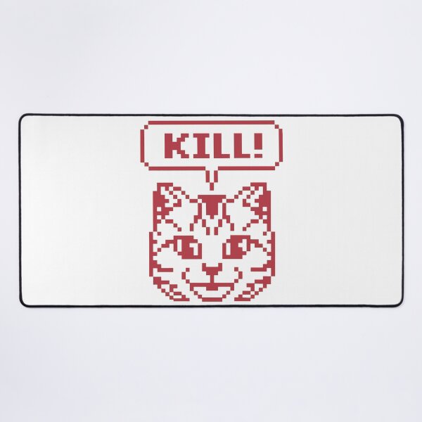 Item preview, Pixel Cat KILL! Retro Gaming Style designed and sold by llaRudicil8.