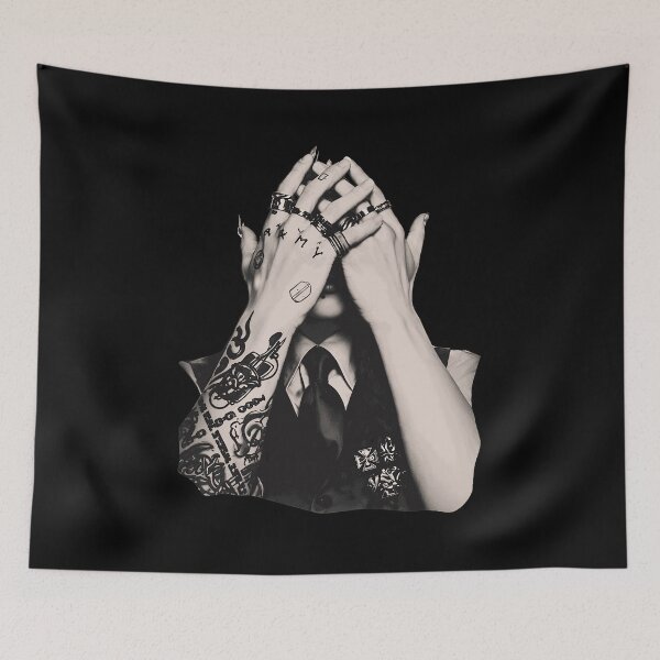 Item preview, Moody Hand Tattoo Suit Vintage Black White  designed and sold by GittlerKeily.