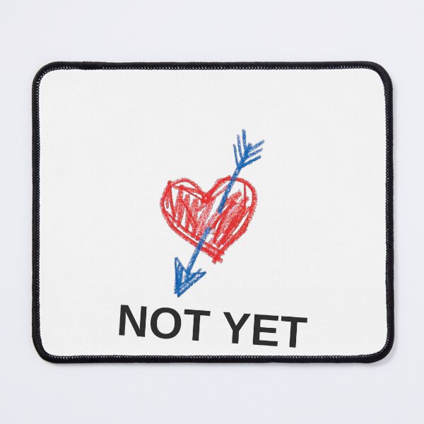 Item preview, Not Yet Love Shirt - Crayon Heart Arrow Shirt - Kids Doodle Shirt designed and sold by yassine elhaidi.