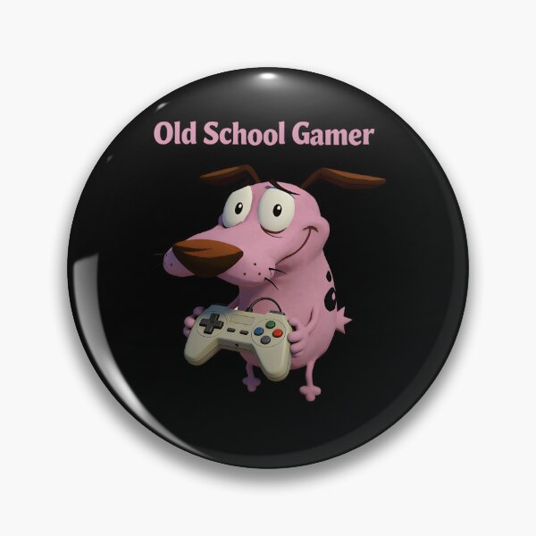 Item preview, Courage Old School Gamer designed and sold by StefanChristian.