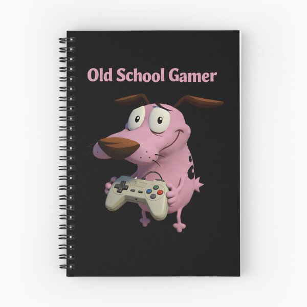 Item preview, Courage Old School Gamer designed and sold by StefanChristian.