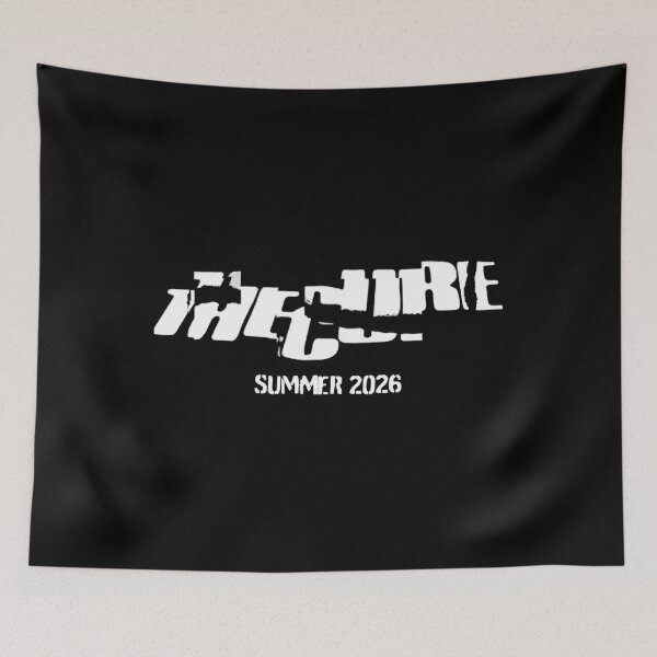 Item preview, The Cure Summer 2026 Logo Gothic Rock post Punk designed and sold by Kehabouter.